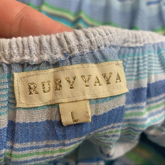 Ruby Yaya Off the shoulder cotton dress Size Large - Picture 5 of 9